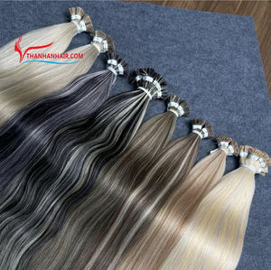 ผมต่อแบบ Hot I Tip 100% ผมแท้เวียดนาม เกรด Remy  แบบเย็บสองชั้น ไม่ผ่านการแปรรูปด้วยสารเคมี น้ำหนัก 100 กรัม ติดง่าย คุณภาพดีที่สุด - Product Image 4