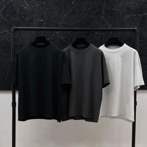 T-shirt Homme Oversize Décontracté à Épaules Tombantes en Coton Écologique 100% de Haute Qualité, Séchage Rapide, Coupe Ample et Épaisse - Product Image 6