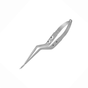 Tijeras de Microcirugía de Acero Inoxidable Alemán de Precisión, 4.5cm, Borde Curvo, Herramienta Quirúrgica OEM - Product Image 3