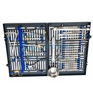 Kit de chirurgie orale pour implants dentaires avancés, 33 pièces, instruments chirurgicaux en acier inoxydable certifiés CE - Product Image 3
