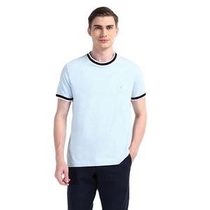 T-shirt tendance pour homme à manches courtes, respirant, écologique, en spandex/coton, avec tailles et couleurs personnalisées, parfait pour un style décontracté et streetwear - Product Image 4