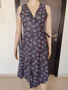 Nuevos Vestidos Largos de Verano para Mujer, Tejidos en Seda, Estilo Natural en Línea A, Elegantes, Bohemios, Casuales, de Manga Larga, Lavables, Tallas Grandes - Product Image 5