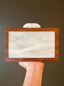 Bolso de Mano de Resina y Madera de Alta Calidad, Personalizado en Color/Tamaño, Diseño Artificial Elegante para el Día de San Valentín - Product Image 4