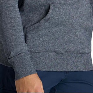 Good Quality Fabric <b>Men</b> Fleece <b>Pullover</b> Hoodies In Solid Color Top Trending <b>Men</b> Fleece Hoodies - Product Image 2