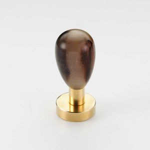 Poignées de porte en corne de buffle naturelle - Haute qualité, imperméables, faites à la main, style animalier, nouvelles créations HF Crafts - Product Image 3