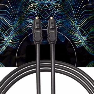 1.5m OD4.0mm Digital Fiber Optical Audio Toslink Cable with PVC Jacket for TV <strong>SPDIF</strong> <strong>Output</strong> - Product Image 3