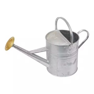 Arrosoir en zinc galvanisé personnalisable en gros avec bec en laiton, durable pour le jardinage - Product Image 4