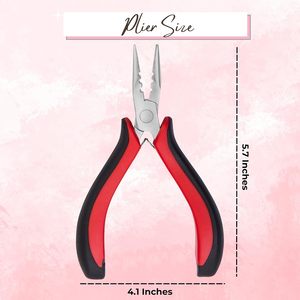Professional Hair Extension Bond Removal Fitting <b>Pliers</b> <b>Set</b> Custom Color Salon Extension Removal Tools OEM Custom made - Product Image 2