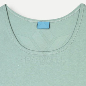 Débardeur Homme Color Block Col Rond Sans Manches Décontracté Respirant Tricoté Uni avec Logo Avant - Product Image 5