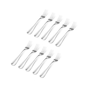 Ensemble de couverts modernes en acier inoxydable 4 pièces, finition miroir, fourchette, couteau, cuillère, pour mariage, style occidental - Product Image 2