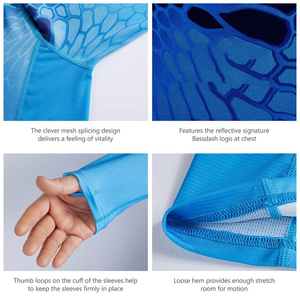 Camisas de Pesca Transpirables de Poliéster/Algodón con Etiqueta Privada Personalizada de Fábrica, Manga Larga para Hombre, Protección Solar UPF 35, Impresión por Sublimación - Product Image 4