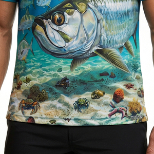 Camisa de Pesca Polo de Manga Larga de Alta Calidad con Impresión Personalizada del Fabricante/Jerseys de Pesca para Hombre para Actividades al Aire Libre - Product Image 6