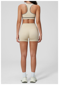 Ensemble de sport 2 pièces pour femmes, coupe ajustée, très professionnel, comprenant un legging taille haute et un soutien-gorge, grandes tailles, texturé - Product Image 3