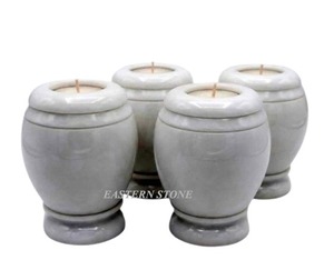 Handmade Polished Onyx <b>T</b> <b>Light</b> Urn Eco-Friendly Candle Holder Decorative Memorial Piece Elegant Home Decor Craft - Product Image 3