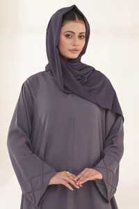 Moda Musulmana Modesta: Nueva Abaya Larga con Encaje para Verano, Otoño y Primavera, Hecha de Poliéster - Product Image 4