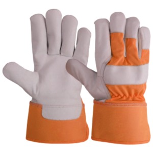Guantes de Conducción Canadienses de Cuero Resistente para Hombre y Mujer, con Protección en la Palma y Puntas de los Dedos para Trabajos de Montaje - Product Image 2