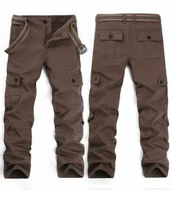 Pantalones de chándal al por mayor para hombre, diseño de logotipo personalizado, pantalones tácticos cargo jogger, pantalones de trabajo apilados, pantalones de chándal para hombre - Product Image 1