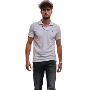 Polos informales para hombre, superventas, nuevo diseño personalizado con logotipo, Color sólido, transpirables, de talla grande para hombre, polos para hombre - Product Image 1