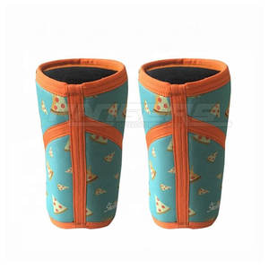 Genouillères de musculation Power pour l'entraînement aux squats, avec design personnalisé, genouillères de compression pour le soutien du genou - Product Image 5