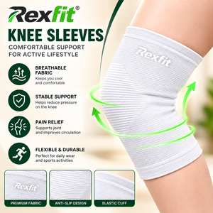 Genouillères de sport robustes pour squats, haltérophilie, powerlifting, soutien de compression pour la gym, approvisionnement direct usine - Product Image 4