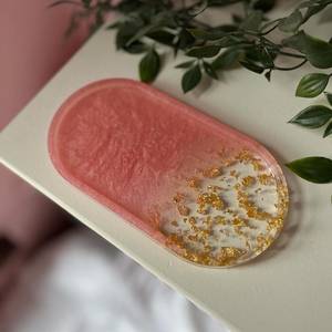 Handmade Premium Quality Resin Serving Tray <b>Epoxy</b> Art for Home & kitchen and Housewarmings - Product Image 1