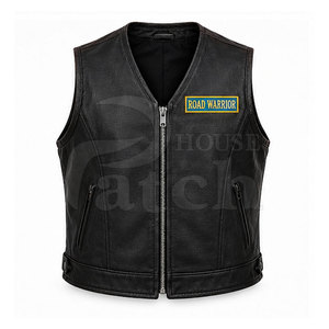 Custom Biker Vest <b>Patches</b> Embroidered Motorcycle Rider Badges Personalized <b>Back</b> <b>Patch</b> For Clubs Events And Groups - Product Image 3