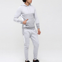 Survêtement léger à capuche pour homme avec logo personnalisé, idéal pour la course et le jogging, 100 % coton, personnalisable