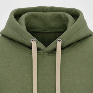 Sweat à capuche court oversize en coton, coupe brute, logo personnalisé, manches longues, streetwear femme, vêtements couleur personnalisée - Product Image 4