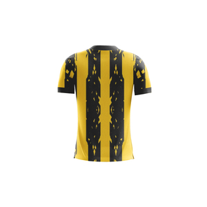 T-shirt de sport personnalisé pour homme, polyester, respirant, vêtements de sport, vente en gros, usine - Product Image 6