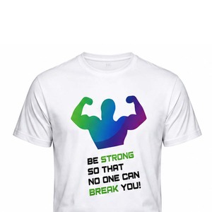 T-shirt de sport pour homme, extensible, respirant, séchage rapide, vêtements de fitness, logo personnalisé, vente en gros de vêtements de fitness - Product Image 3