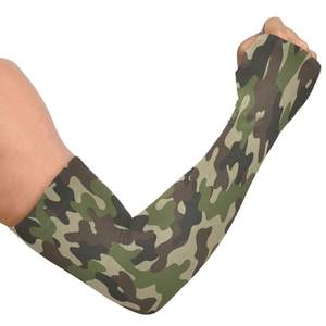 Manguitos de protección solar UV personalizados por sublimación en oferta para hombres y mujeres, ideales para baloncesto, golf, running, fútbol y ciclismo. - Product Image 4