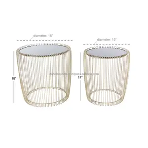 High Quality Metal Coffee <b>Table</b> Luxury Interior Decor Furniture Contemporary Designer Metal Coffee <b>Table</b> Premium Home Furniture - Product Image 3