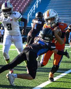 ชุดยูนิฟอร์มอเมริกันฟุตบอลคุณภาพสูงแบบสั่งทำสำหรับผู้ใหญ่ ระบายอากาศได้ดี แขนสั้น ชุดสีทีมพร้อมส่ง! - Product Image 4