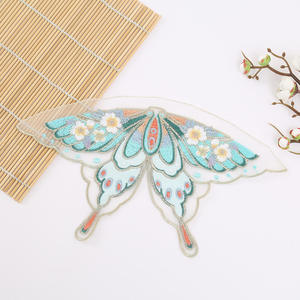 Wholesale Embroidery <b>Patch</b> Custom Modern Stitch Fabric Applique for Jackets Caps <b>Backpacks</b> Clothing Iron On Sew On Factory - Product Image 5