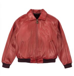 Top Design Customized 2025 100% Leather High Quality Unisex Formal Front Windproof Hooded Cotton Lined Winter Warm Leathe - Product Image 5