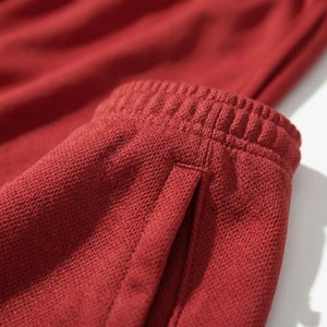 Shorts de sport pour hommes en mesh respirant à séchage rapide, taille élastique, pour la course à pied et l'entraînement, couleur unie, vêtements de sport OEM - Product Image 5