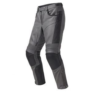 Motorcycle Leather Riding Pants <b>Men</b> Professional <b>Motor</b> <b>Bike</b> Leather Pants Women Button Waist Motorcycle Leather Pants - Product Image 3
