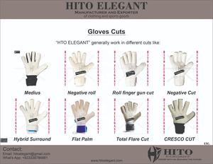 Gants de gardien de but de football de haute qualité conçus sur mesure en cuir respirant super doux super confortables à un prix raisonnable - Product Image 5