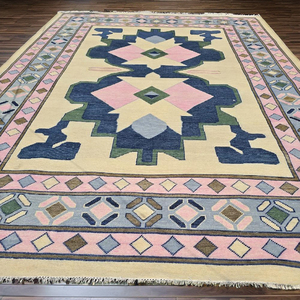 Alfombras Oushak altas de lana hechas a mano 8x10 10x14 9x12 tamaños juegos de Alfombras anudadas a mano para sala de estar para uso doméstico - Product Image 1