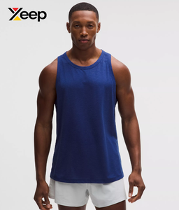 เสื้อกล้ามออกกำลังกายผู้ชาย XEEP รุ่น XC-GTT-31 คุณภาพสูง ระบายอากาศได้ดี แห้งเร็ว พิมพ์ลายด้วยเทคนิค Heat-Transfer ด้านหน้าถักทอ ผ้าฝ้าย 100% คอกลม - Product Image 1