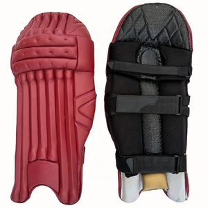 Protection des jambes de cricket en cuir PU personnalisée en gros, haute qualité, durable, légère, équipement de protection pour l'entraînement au cricket - Product Image 4