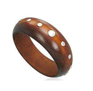Brazaletes de Madera Elegantes e Impermeables de Primera Calidad para Mujer, Opciones Personalizables, Acabado Natural Suave, Diseñados para Uso Diario - Product Image 4