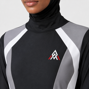 Conjunto Burkini para Mujer, Confeccionado con Material Elástico Suave, Cobertura Total y Movimiento Cómodo para Piscina, Natación y Viajes a la Playa - Product Image 5