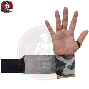 Premium Quality Fully Customized Made New Arrival Wholesale Rate Grey Solid Color Fitness Wrist weightlifting hand <b>wrap</b> - Product Image 6