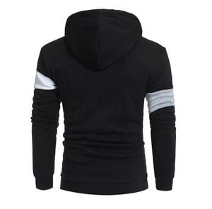 OEM personnalisé 100% coton gaufré sweats à capuche pour hommes décontracté cordon sweats avec motif solide hiver blanc plaine polaire Logo - Product Image 3