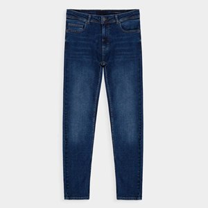 Jeans en denim classiques slim fit de haute qualité, coupe slim droite, décontractés, extensibles, pour hommes - Product Image 6