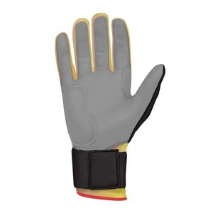 CUSTOM Brand New Insulated Leather <b>Baseball</b>/Softball Batting <b>Gloves</b> for Adults Youth Outfield Position Hook Loop Closure - Product Image 3