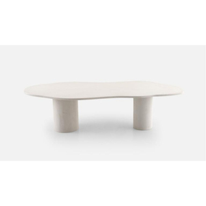 Table à manger rectangulaire pliable 6 places en bois massif avec plateau en marbre européen moderne, multifonctionnelle, durable, minimaliste et stable - Product Image 2