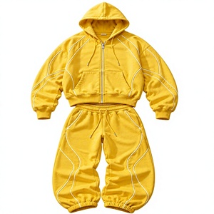 Wholesale OEM Mens <b>Tracksuit</b> <b>Retro</b> Streetwear <b>Tracksuit</b> Mens Custom Sportswear <b>Tracksuit</b> Low MOQ USA - Product Image 5