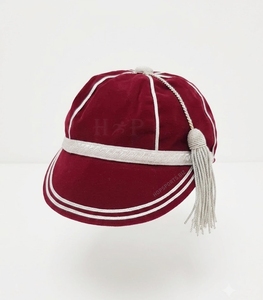 Gorras de Honor |   Gorras Tradicionales de Presentación y Reconocimiento con Trenzas Plateadas y Doradas, Gorras de Honor para Cricket - Product Image 1